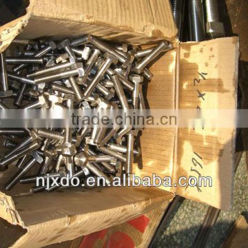 incoloy a286 hex bolt cap screw din standard hex bolts nuts washers screws