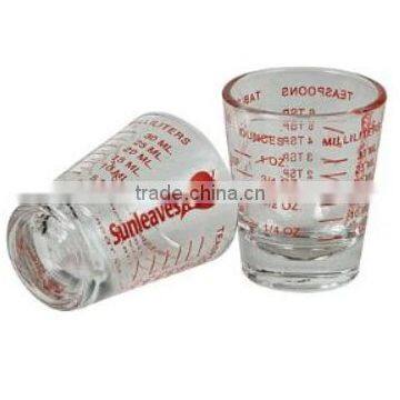 measuring shot glass, plant measuring shot glass, hydroponics