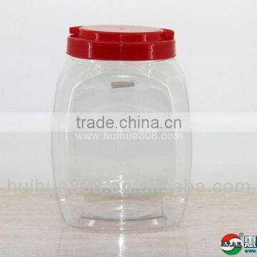 FDA free empty plastic jar factory packing kitchen storage