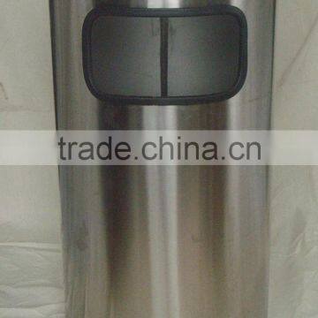 stainless steel rubbish bin