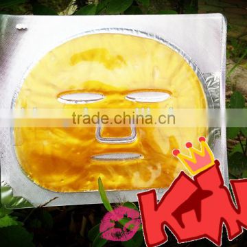 crystal gold collagen face mask/gold facial mask , OEM private label , bulk buy from China