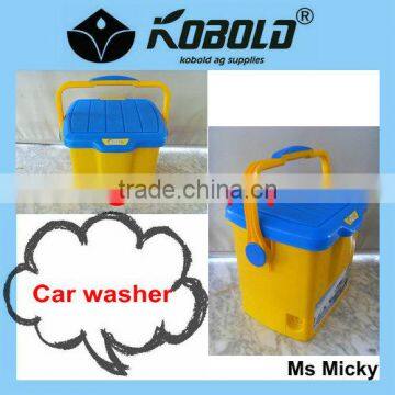 Home car washing equipment battery power 16Liter plastic tank