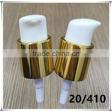 Wholesale aluminum powder sprayer pumps/gold treatment pump 20/410