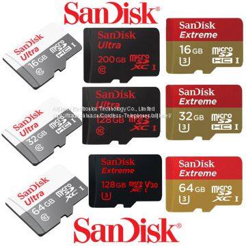 SanDisk Ultra Extreme Micro SD SDXC Class10 lot Memory Card 16/32/64/128GB/256GB