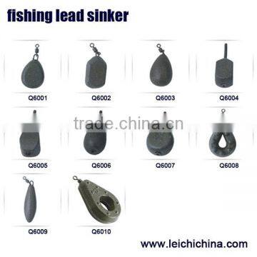 wholesale different coating carp fishing leads