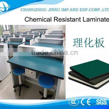 12.7MM chemical top hpl ; compact laminate board