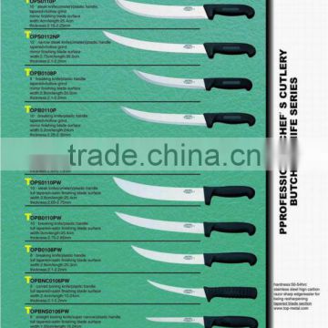 boning knife,cimeter steak knife,breaking knife