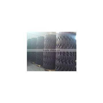 Chinese Good Price 8 Stud Holes 10x16.5 10-16.5 Standard Solid Skid Steer Tires-NO FLAT-Set of 4 photo-2