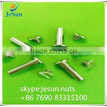 The Excellent Male and Female Screw Menu Book,book Binding Screw Made in China photo-2