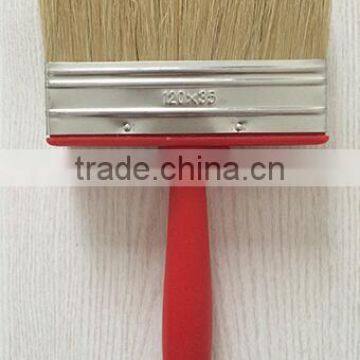 plastic block brush/wall painting brush/natural bristle plastic block brush