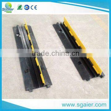 2 Channel Wire Ramp Corner Event Protector/rubber Cable Protector/car Ramps photo-2