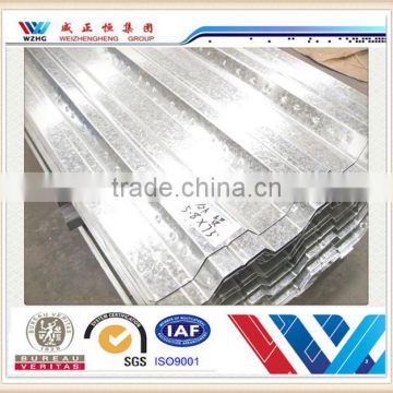 Popular in USA building materials galvanized metal floor decking sheet,steel floor decking sheet