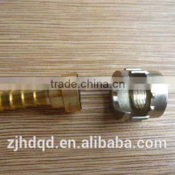 CNC Brass Swivel Hose Connector With Iron Sets photo-2