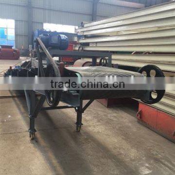 Mobile Belt Conveyor With Wheels on the Foot