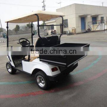 Two Seats Electric Golf Cart With Steel or Aluminum Cargo Box photo-4