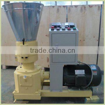 small scale flat die animal feed pellet making machine