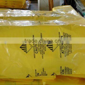 Asbestos Bag , Clear , Red Printing photo-2