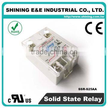 SSR-S25AA AC Electrical 24V SSR Zero Crossing Solid State Relay photo-6