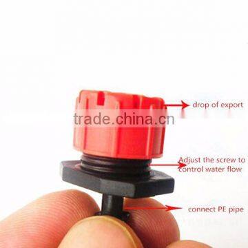 Adjustable head/drops head drip irrigation/micro nozzle/cooperate with 4/7 capillary make using the PE pipe punching