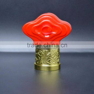 aluminum cap with plastic top bottle cap