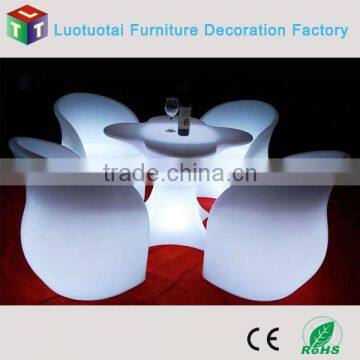 New Item Led Furniture 16 Color Change Remote Control Wireless Led Bar Chair