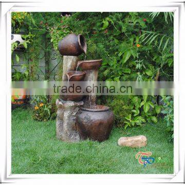 Hot sale polyresin indoor decoration outdoor garden fountain