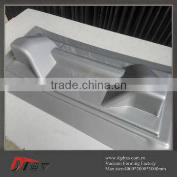 Custome ABS dark grey plastic parts cars Vacuum forming