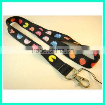 NEW Pacman Fruity Game Neck Lanyard Strap Cell Mobile Phone ID Card Key chain