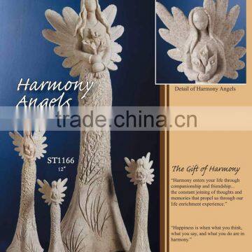 Angel With Dove Sculpture Angle Statue Garden Decoration photo-5