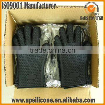 Heat Resistant Home Kitchen Silicone Oven Gloves photo-6