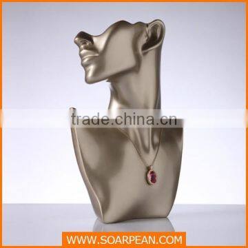 Elegant Necklace Fiberglass Mannequin for Jewelry Display Stand photo-3