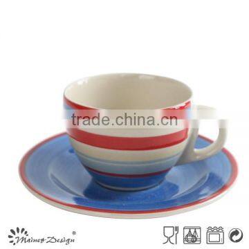 Cheap Bulk Ceramic Chinese Tea Cups, Wholesale White Porcelain Custom Printed Ceramic Tea Cups and Saucers photo-6