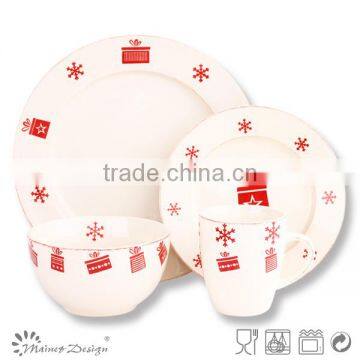 2015 latest Christmas style ceramic tableware design