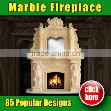 High Quality Fireplace with Stone with low price