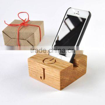 OEM service wood stand for Apple Watch charger stand and for iPhone