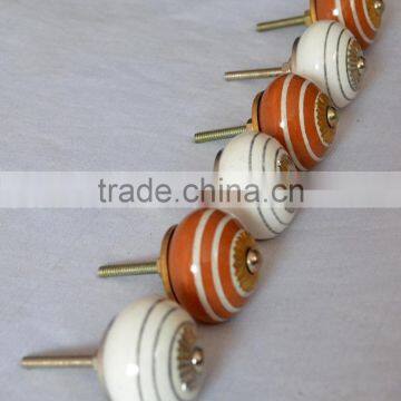 Latest Unique Design Hand Painted Ceramic Dresser Knobs photo-3