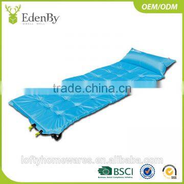Air Spring Mattress Self Inflating Sleeping Pad With Pillow Beach Mat photo-2