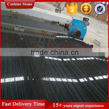 Chinese Royal Black Marble, Black Absolute Vein Cut Marble