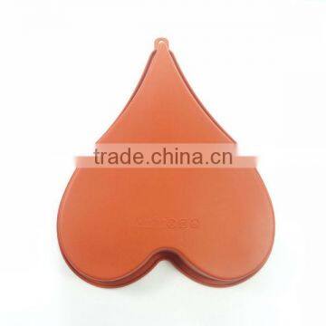 Silicone Baking Pan Fancy Cake Decorations Silicone Heart Shaped Mold photo-2