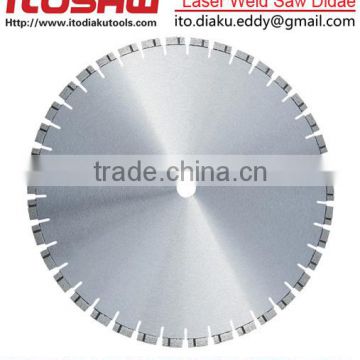 Segment dry cutting diamond saw blade for stone