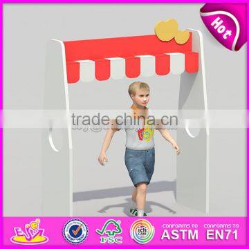 New Style Nursery School Wooden Kids Playhouse W08C184 photo-2