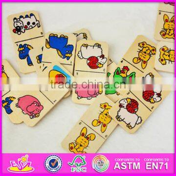 2016 Hot Sale Educational Children Wood Domino Game W15A068 photo-6