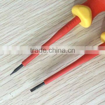 High quality VDE screwdrivers for slotted screw, insulated screwdriver design