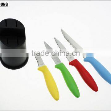51005 5pcs Non-stick Knife With pp Stand