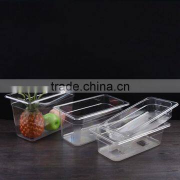 All Size 1/3 6.5-20cm Depth Plastic GN PAN / Food Serving Gastronorm Container for Cooking or Storage photo-2