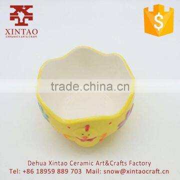 Cartoon Cock Shape Ceramic Morden Dinner Plate, China Factory Supply Kids Bowl photo-2