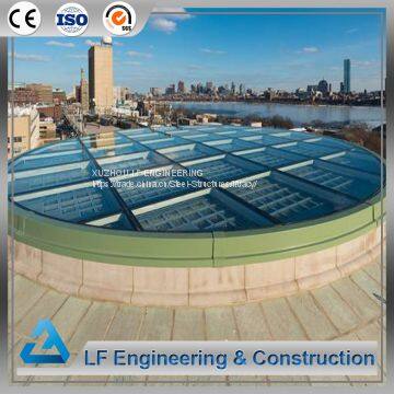 Unique Design Steel Dome Structure With Long Span Glass Roof photo-5