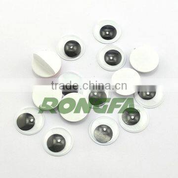 12mm Large Safety Black Plastic Toys Wiggle Eyes With Stickers photo-4