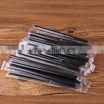 New products 2016 cocktail black drinking straw