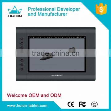 Hot!Huion H610 10'' x 6'' USB Art Graphic Tablet 5080 LPI 220 RPS 2048 Levels Digital Pen Drawing Tablet for PC Laptop photo-2